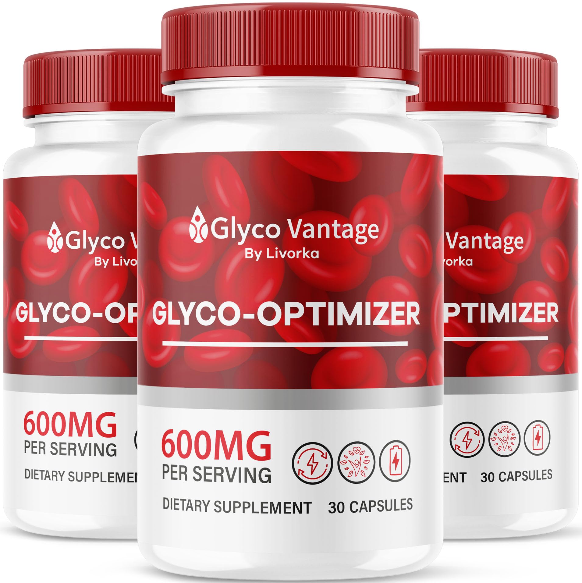(3 Pack) Glyco Vantage Glyco Optimizer, Glyco Vantage, Glyco Vantage Capsules, Glyco Vantage Joint Optimizer, GlycoVantage Glyco Optimizer Pills, Glyco Vantage Support, 90 Capsules For 3 Months - TrustMedUSA