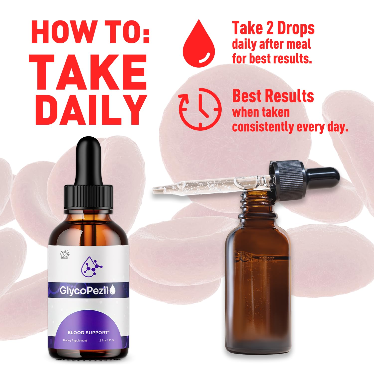 (3 Pack) Glycopezil Drops, Official Glycopezil Blood Health Support Drops with All Natural Ingredients, Advanced Health & Wellness Support Formula with Premium Vitamins for Women & Men (90 Servings) - TrustMedUSA
