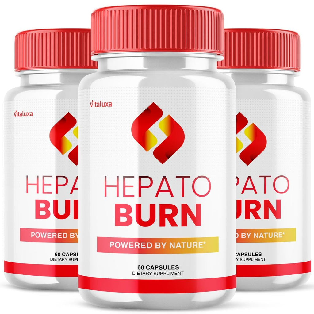 (3 Pack) Hepato Burn Capsules - HepatoBurn Supplement Pills Advanced Formula Wait Premium Blend All Natural Loss Support for Men Women, Hepataburn Reviews Maximum Strength Burner Health (180 Capsules) - TrustMedUSA