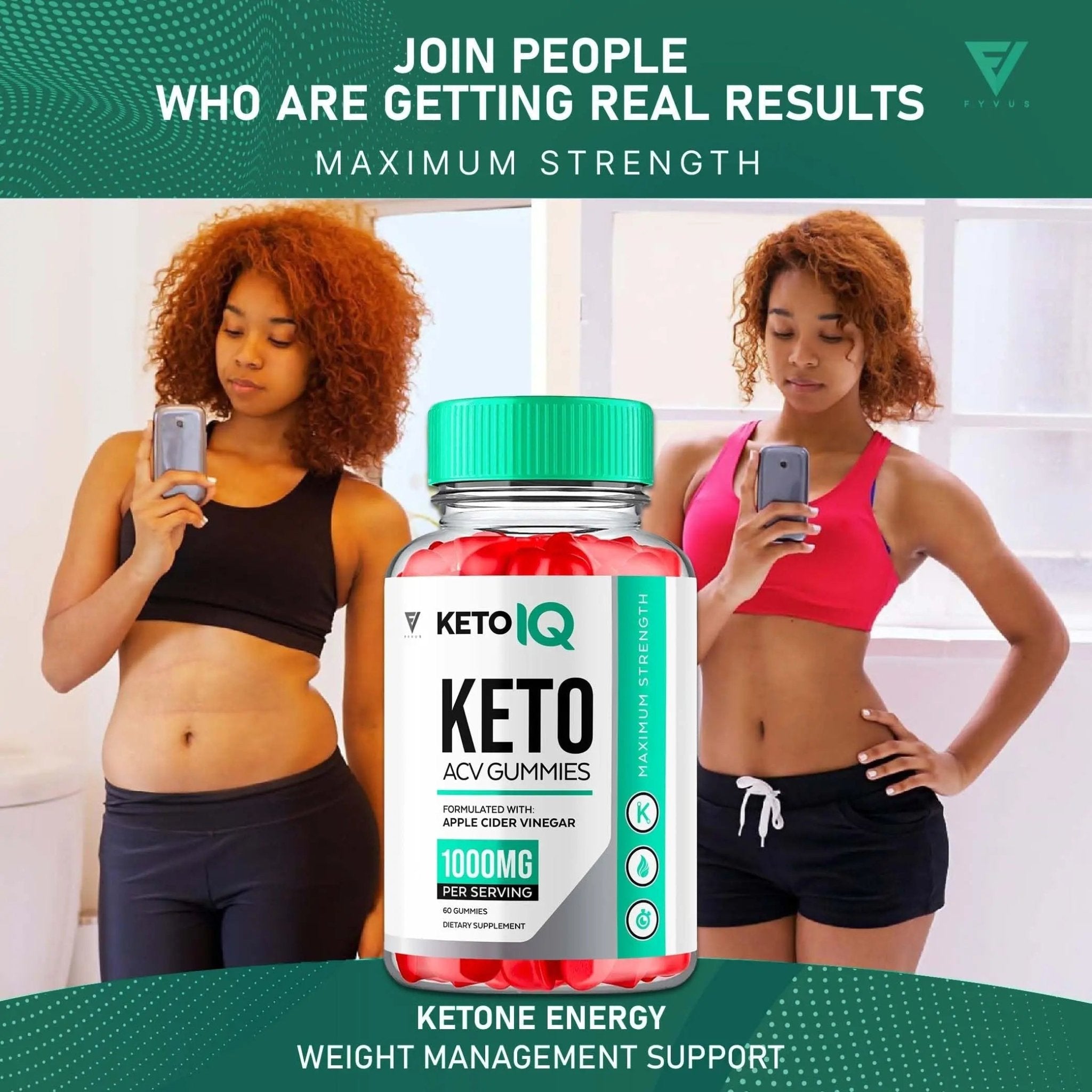 (3 Pack) Keto IQ KetoIQ Keto ACV Gummies, Keto IQ ACV Gummies Advanced Weight Loss - TrustMedUSA