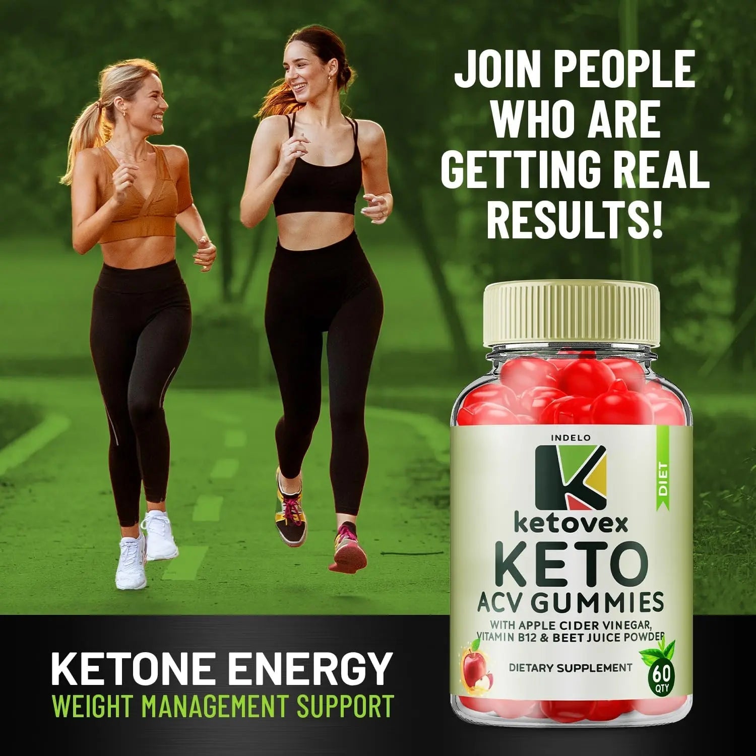 (3 Pack) Ketovex Keto BHB Gummies Advanced Formula, Ketovex BHB ACV Gummies - TrustMedUSA