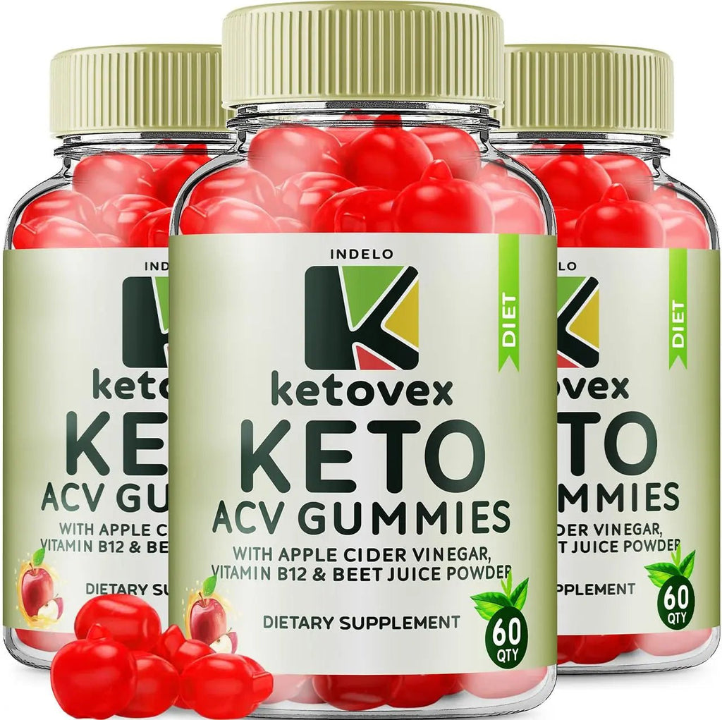 (3 Pack) Ketovex Keto BHB Gummies Advanced Formula, Ketovex BHB ACV Gummies - TrustMedUSA