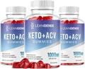 (3 Pack) Leangenix Keto Gummies - Official Formula - Lean Genix Keto - TrustMedUSA