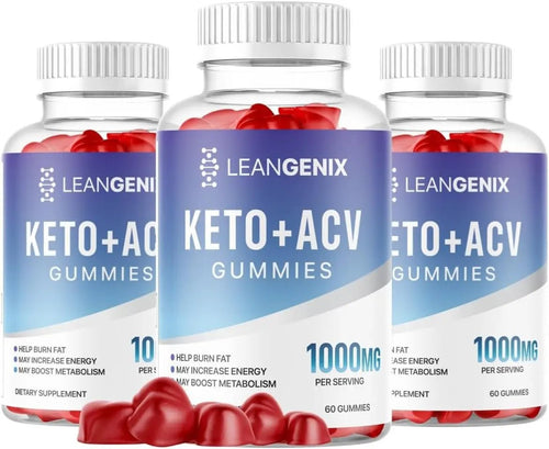 (3 Pack) Leangenix Keto Gummies - Official Formula - Lean Genix Keto - TrustMedUSA