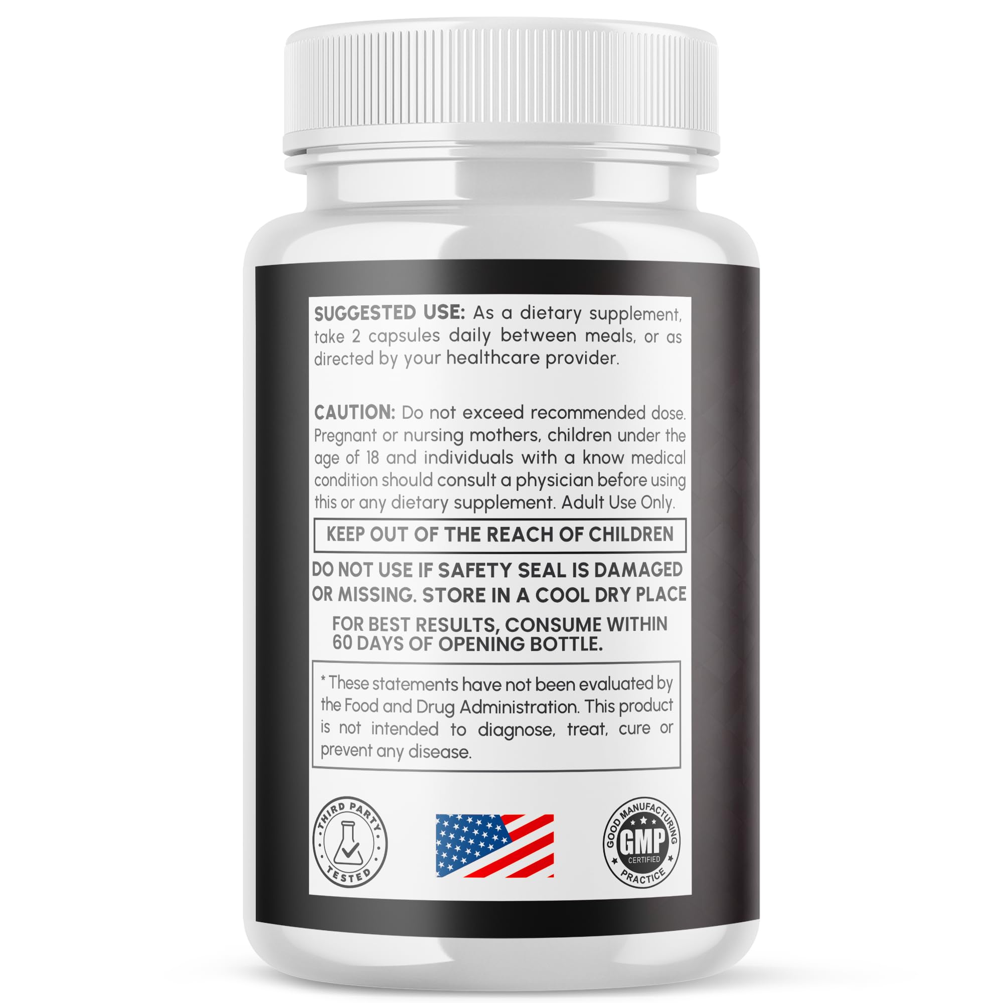 (3 Pack) Mahgryn Capsules, Official Mahgryn Pills with All Natural Ingredients, Advanced Overall Health and Wellness Vitamin Supplement Formula for Maximum Strength Multivitamin Support (180 Capsules) - TrustMedUSA