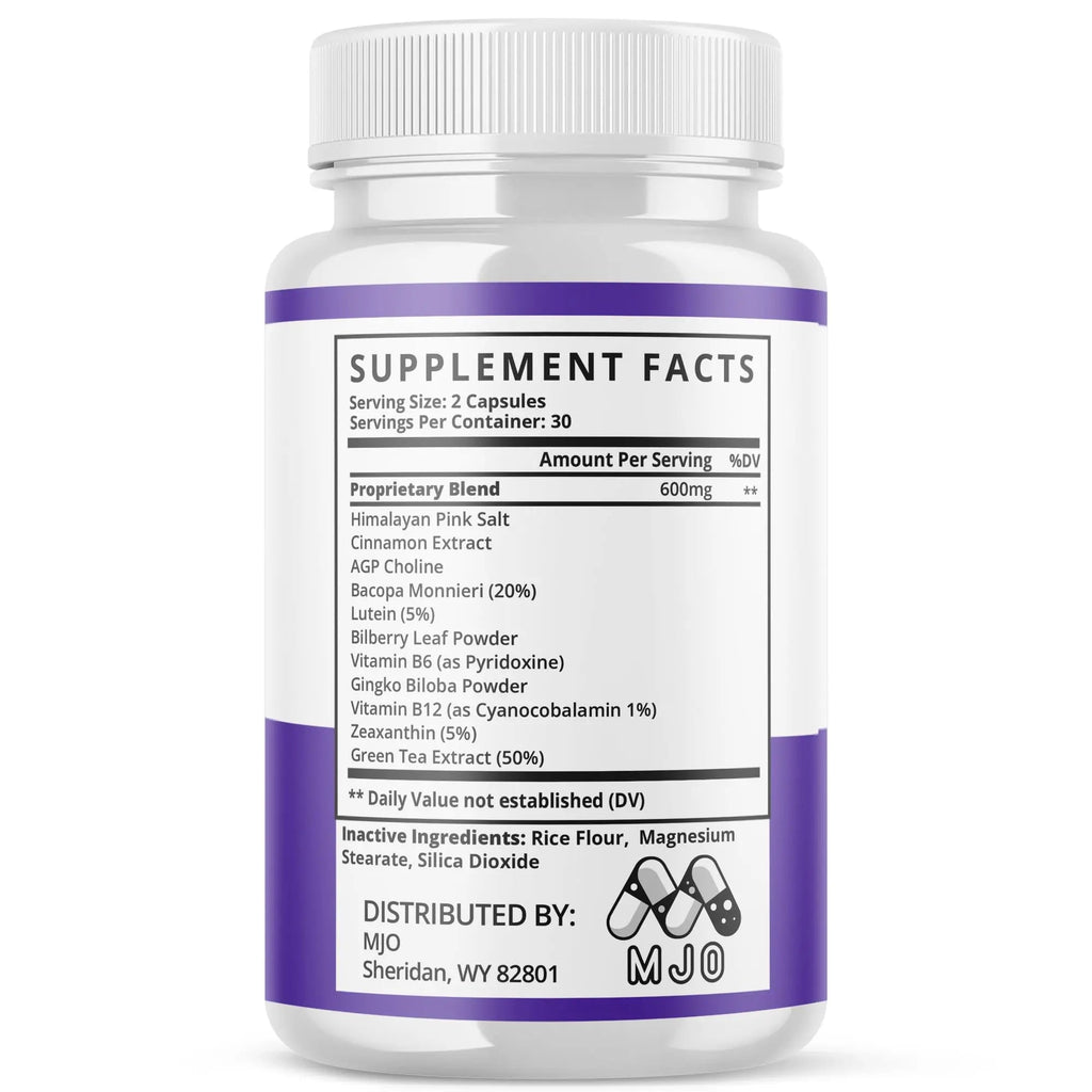 (3 Pack) Memotril Capsules, Official Memo Tril Supplement Pills with All Natural Ingredients, Advanced Memotril for Brain Health & Wellness Support with Premium Vitamins for Women & Men (180 Capsules) - TrustMedUSA