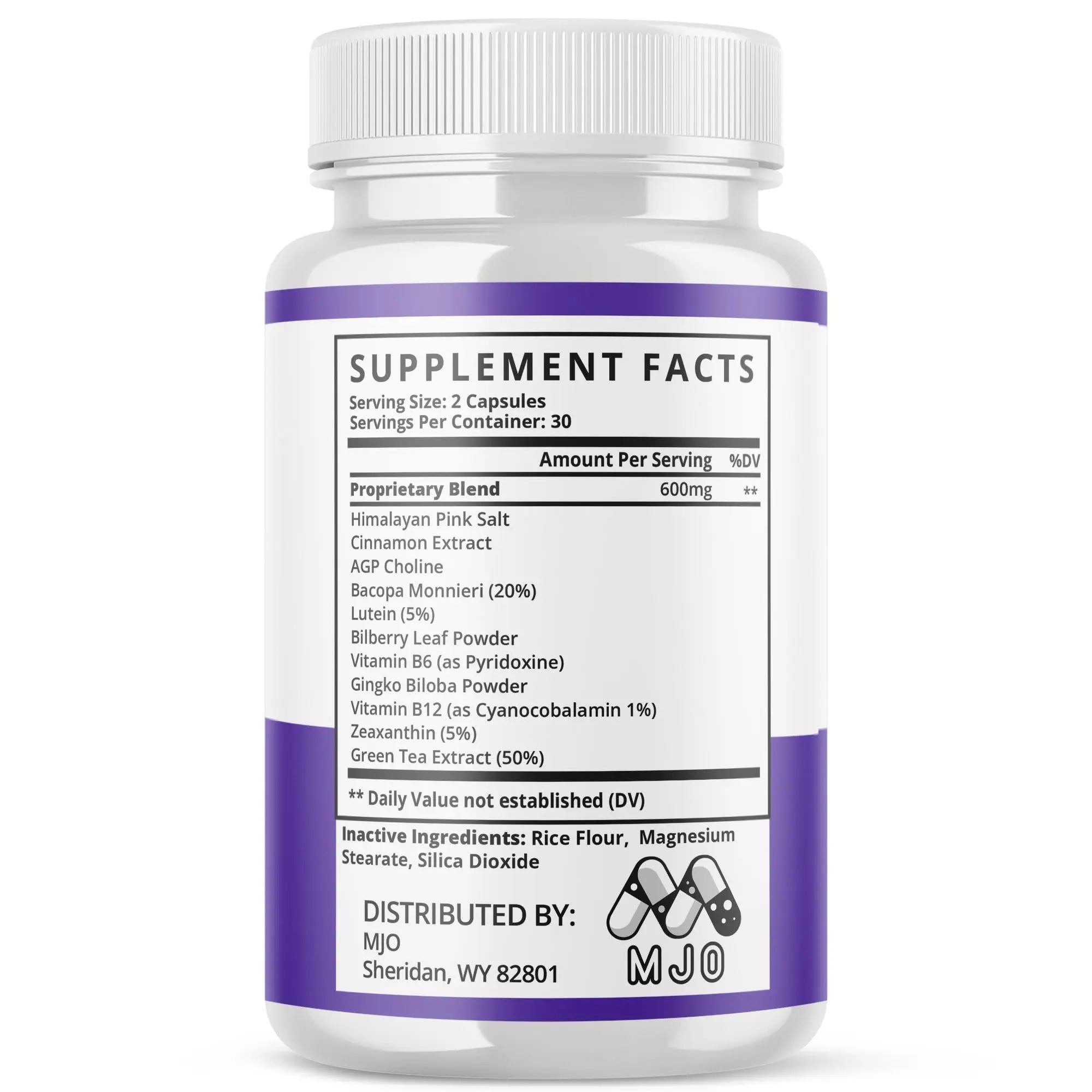 (3 Pack) Memotril Capsules, Official Memo Tril Supplement Pills with All Natural Ingredients, Advanced Memotril for Brain Health & Wellness Support with Premium Vitamins for Women & Men (180 Capsules) - TrustMedUSA