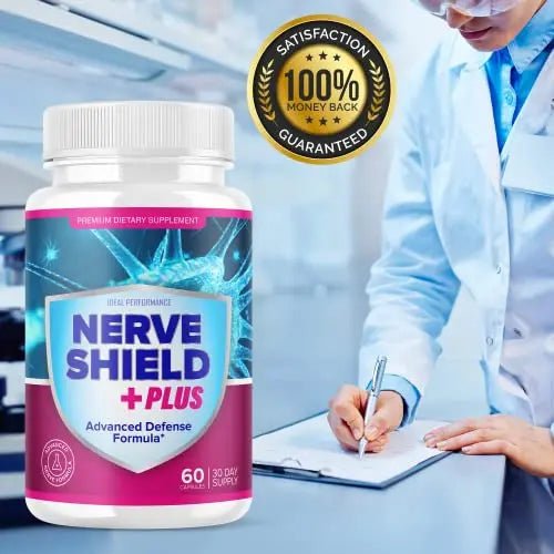 (3 Pack) Nerve Shield Plus Pills Original Supplement Advanced Nerve Formula - TrustMedUSA
