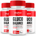 (3 Pack) Vitaflow Balance Support Supplement Capsules, Official VitaFlow Support Supplements Pills with All Natural Premium Ingredients, Vita Flow Advanced Glyco Balance for Men & Women (180 Capsules) - TrustMedUSA