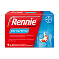 3 pack/72 Tablets Rennie (680 mg/80 mg) Heartburn & Indigestion Relief - TrustMedUSA