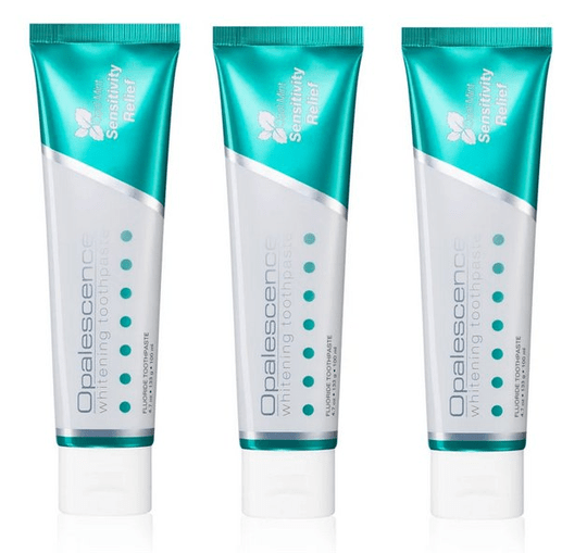 3 x Opalescence Sensitivity Relief Whitening Toothpaste for sensitive teet 100ML - TrustMedUSA