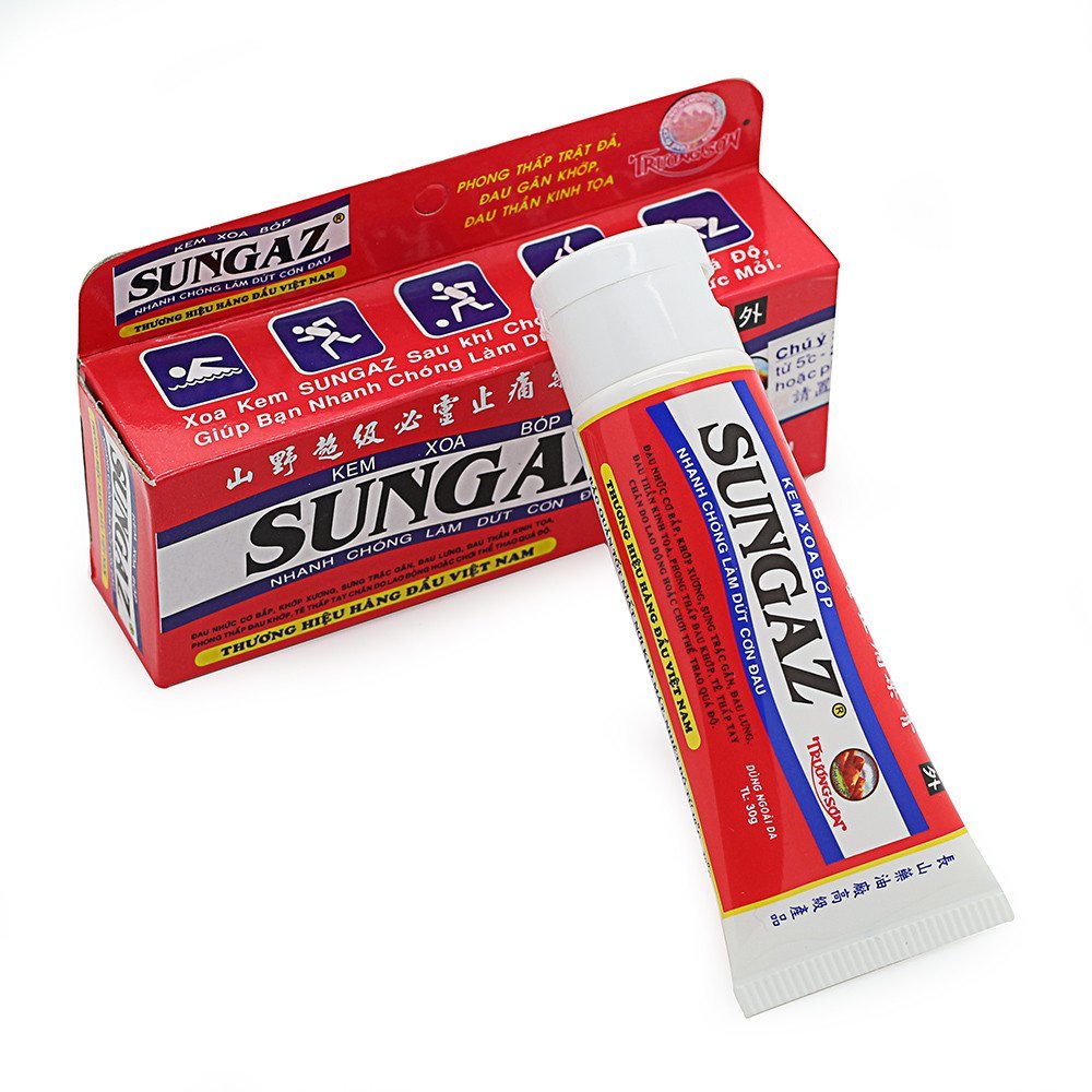 30g Vietnam Sungaz Rapid Pain Relief Yamano Relieve Pain Balm Analgesic Cream Rheumatoid Arthritis Bone Spurs Frozen Shoulde - TrustMedUSA