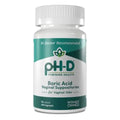 pH-D Feminine Health - 600 mg Boric Acid Suppositories - Woman Owned - for Vaginal Odor Use - 12 Count pH-D Feminine Health Support Au supplements