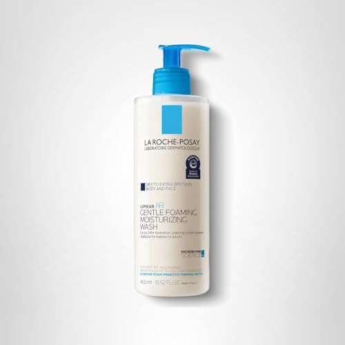 La Roche-Posay Lipikar AP+ Gentle Foaming Moisturizing Wash, Shea Butter + Niacinamide