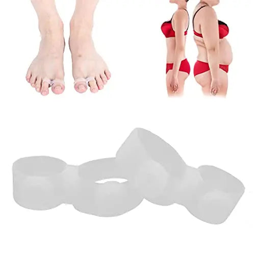 2Pcs Slimming Silicone Foot Massage Magnetic Toe Ring Magnetic Slimming Toe Rings Dioche Au supplements