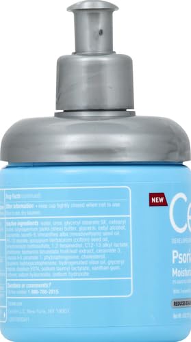 CeraVe Moisturizing Cream for Psoriasis Treatment, With Salicylic Acid for Dry Skin Itch Relief & Urea for Moisturizing