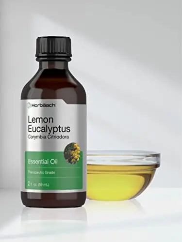 Lemon Eucalyptus Essential Oil | 2 oz | for Massage, Bath, Diffuser, DIY Projects & More Horbäach Au supplements