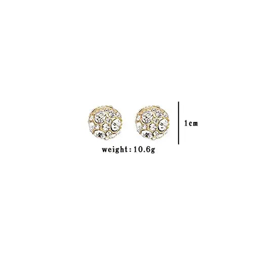 Dorina Ear Acupressure Magnetherapy Detoxi Earrings Set,Magnetic Lymphatic Cubic Zirconia Atiptu Au supplements
