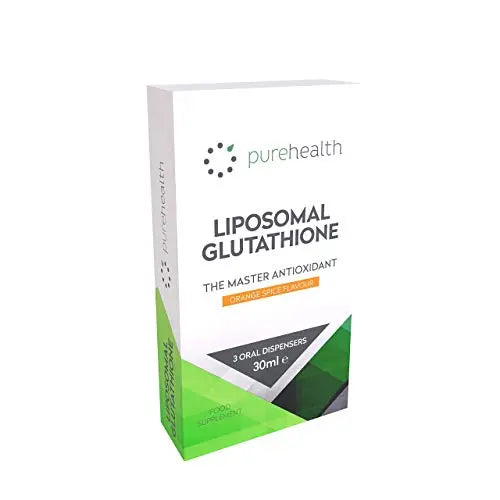 The Most Bioavailable Liposomal Glutathione on The Market Unique Patented Formula Pure Health Au supplements