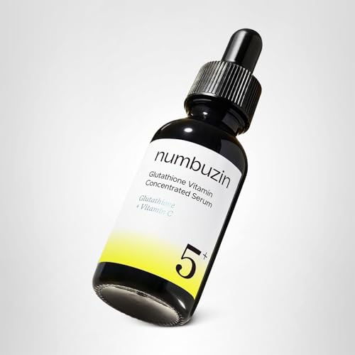 numbuzin No.5 Vitamin Concentrated Serum, Dark Spot Care, Glutathione & Vitamin Serum, Korean Skincare, Tranexamic Acid 4%, Niacinamide 5%