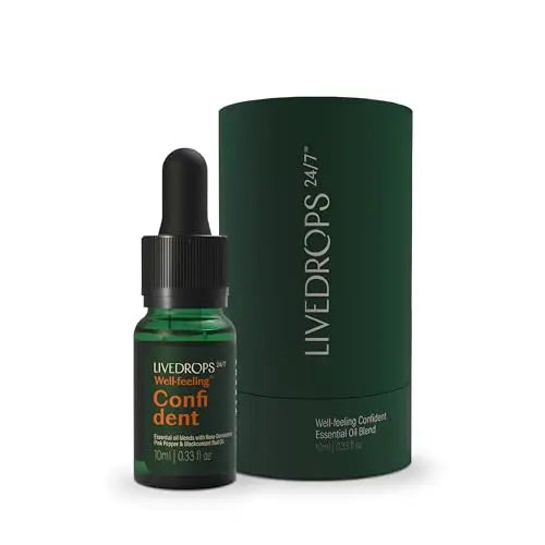 LIVEDROPS 24/7 Well-Feeling Confident Essential Oil Blend Livedrops 24/7 Au supplements