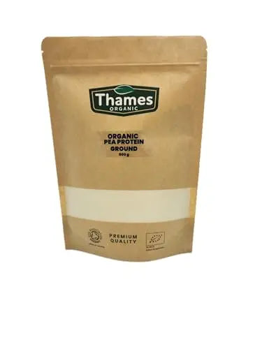 Thames Organic Organic Pea Protein Ground - Premium Vegan Supplement for Muscle Growth & Dietary Plans 250g Thames Organic Au supplements