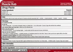 Leader Muscle Rub - Fast-Acting, Deep Penetrating Relief for Sore Muscles and Joints, Minor Arthritis and Back Pain Relief, Non-Greasy Formula Topical Analgesic, Camphor, Menthol & Methyl Salicylate Leader Au supplements