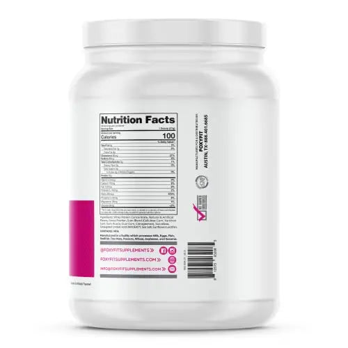FoxyFit Protein for Her, Caramel Mocha Whey Protein Powder with CLA and Biotin FoxyFit Au supplements