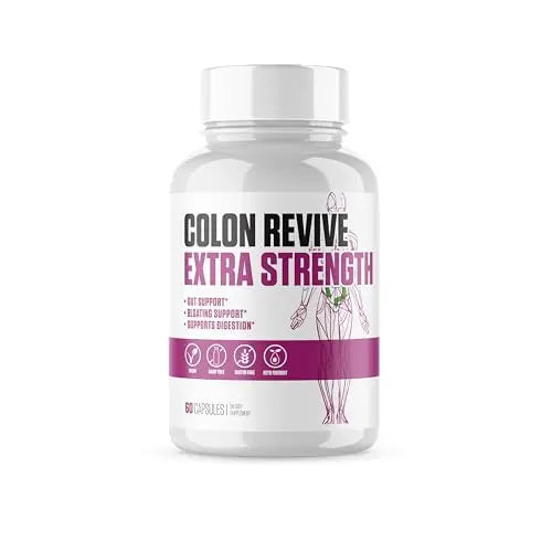 Colon Revive Extra Strength | #1 Rated Colon Cleanse & Detox Supplement | Digestive Support EPN Supplements Au supplements