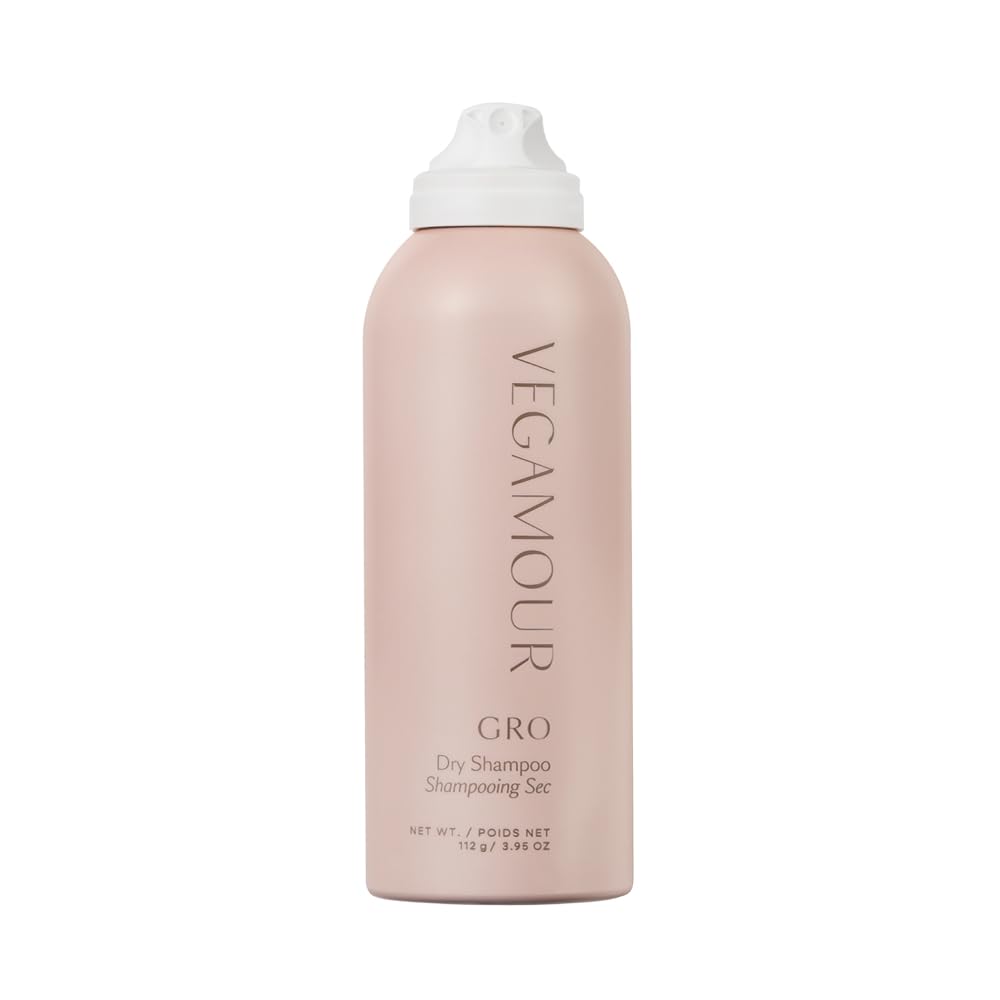 VEGAMOUR GRO Dry Shampoo Full Size, Volumizing Dry Shampoo Spray Formulated Without Benzene, Supports Thicker Fuller Looking Hair, Natural Citrus Scent, 3.95 oz VEGAMOUR Au supplements