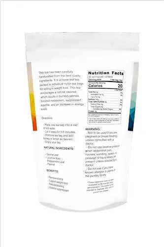Peak Performance Health & Fitness Ultimate Fat Burn and Weight Loss Tea, Fat Burning Tea Peak Performance Au supplements