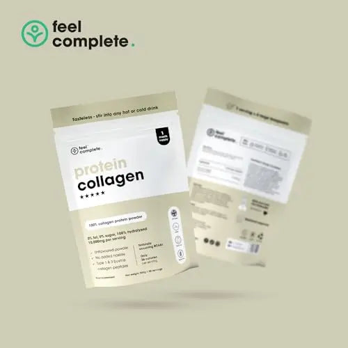 Feel Complete - High Protein Collagen - Premium Type 1 & 3 Hydrolysed Bovine Collagen - Halal - Skin, Hair & Nail Feel Complete Au supplements