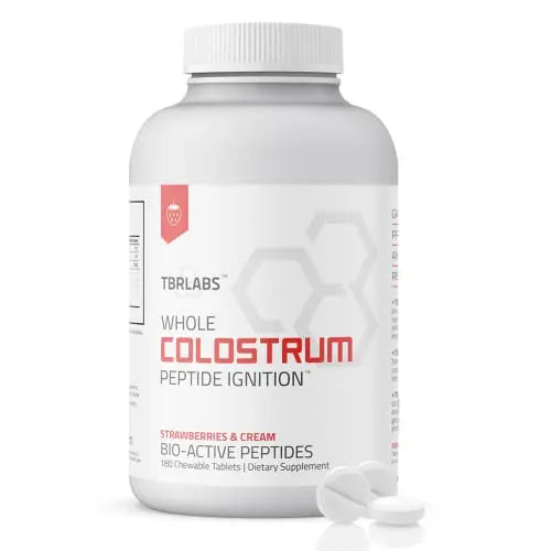 Bovine Colostrum Chewable Tablets - TBR Labs - with Immunoglobulins and Lactoferrin TBR Labs Au supplements