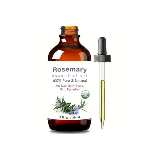 Rosemary Oil Organic Essential Natural Rosemary Oil for Hair, Pure Rosemary Essential Oil for Diffuser, 30ml VDDO Au supplements