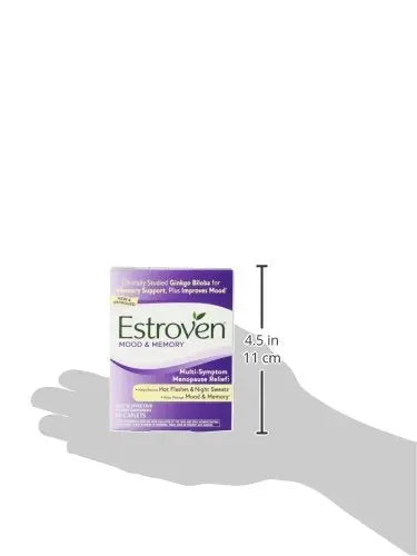 Estroven Stress Plus Mood & Memory | Menopause Relief Dietary Supplement | Safe Multi-Symptom Relief Estroven Au supplements