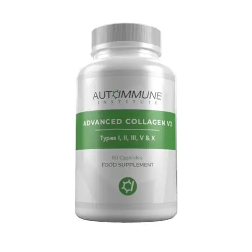 Advanced Collagen V2.Type I, II, III, V and X Hydrolysed Collagen Supplement with Vitamin C Autoimmune Institute Au supplements