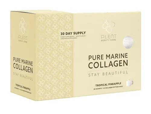 Plent Pure Marine Collagen Tropical Pineapple - Stay Beautiful - 5G Collagen Peptides Daily Plent Au supplements