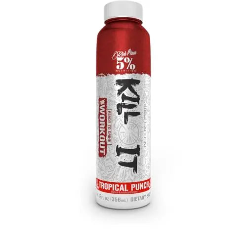 5% Nutrition Kill It Ready-to-Drink High Stim Pre Workout | 400mg Caffeine Energy Drink 5% Nutrition Au supplements