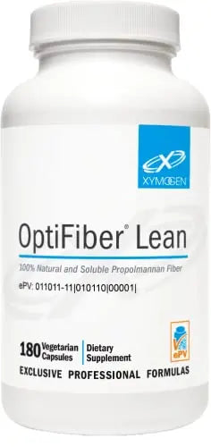XYMOGEN OptiFiber Lean Fiber Supplement - 100% Natural and Soluble Propolmannan Fiber XYMOGEN Au supplements