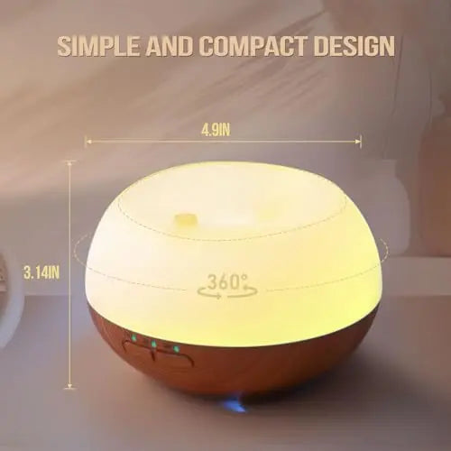 Aromatherapy Essential Oil Diffuser: Cool Mist Aroma Diffuser for Home - Colorful Light Create Ambience Grevol Au supplements