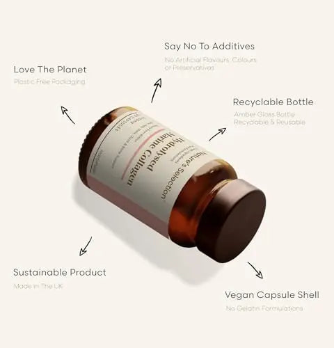 Pure Hydrolysed Marine Collagen Capsules 2400mg - Collagen Tablets High Strength Collagen Nature's Selection Au supplements