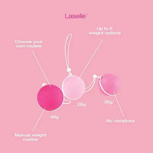 INTIMINA Laselle Weighted Exerciser Set - Women’s 3 Pelvic Floor Weights (28g, 38g, 48g) INTIMINA Au supplements