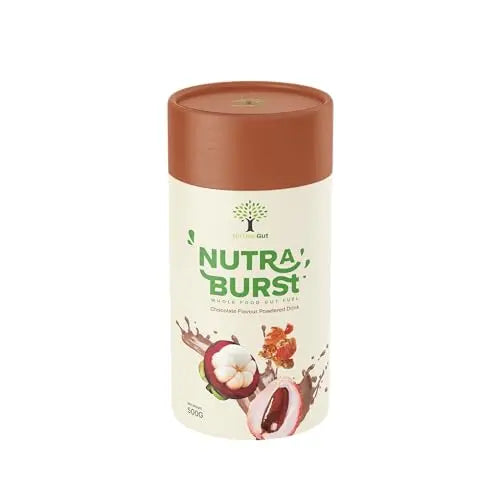 NutraBurst Pea Protein Shake with Probiotics, prebiotics, and Oats 500g - Chocolate Flavoured Nutree Gut Au supplements
