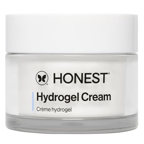 Honest Beauty Hydrogel Cream with Hyaluronic Acid, Lightweight Moisturizing Water, Gentle for Sensitive Skin