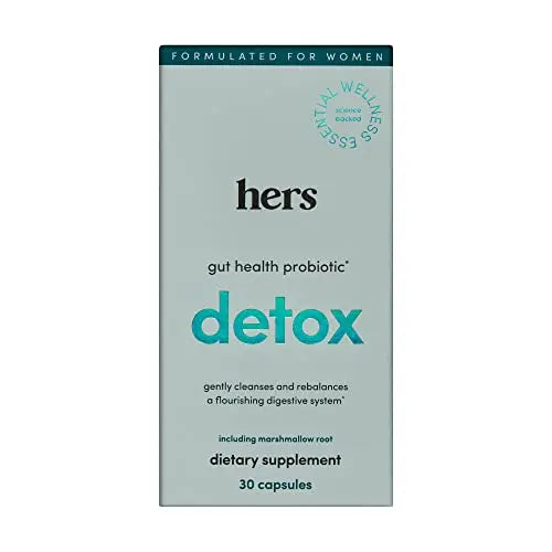 Hers Detox Supplement - Women's Probiotic Supplement for Detoxing - Helps Support HIMS & HERS Au supplements
