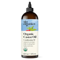 Sky Organics Organic Castor Oil (16 oz) USDA Certified Organic, 100% Pure, Cold Pressed Sky Organics Au supplements