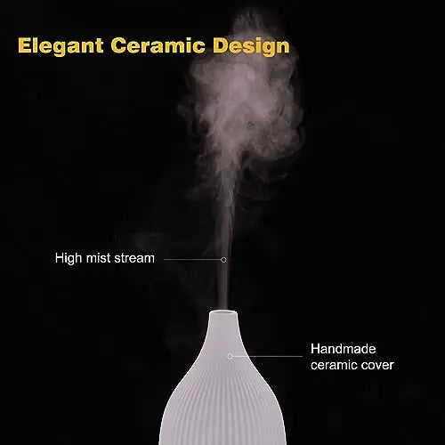 Coolego Ceramic Diffuser, 100ml Essential Oil Diffuser Ultrasonic Cool Mist Aromatherapy Diffuser Coolego Au supplements