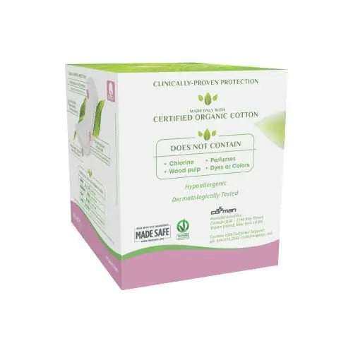 Organyc 100% Certified Organic Cotton Folded Panty Liner, Ultra Thin, Light Flow, 24 Count Organyc Au supplements