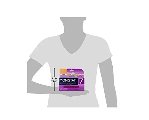 Monistat 7 Day Yeast Infection Treatment for Women, 7 Miconazole Cream Applications with Disposable Monistat Au supplements