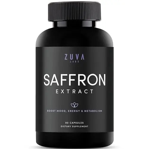 Saffron Supplements - 100% Pure Saffron Extract Mood Enhancer for Women and Men ZuvaLabs Au supplements